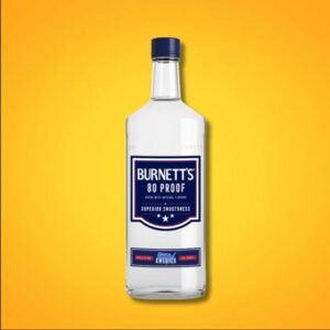 BURNETT'S VODKA 80P