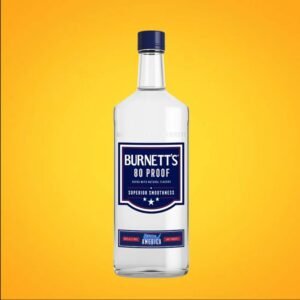 BURNETT'S VODKA 80P